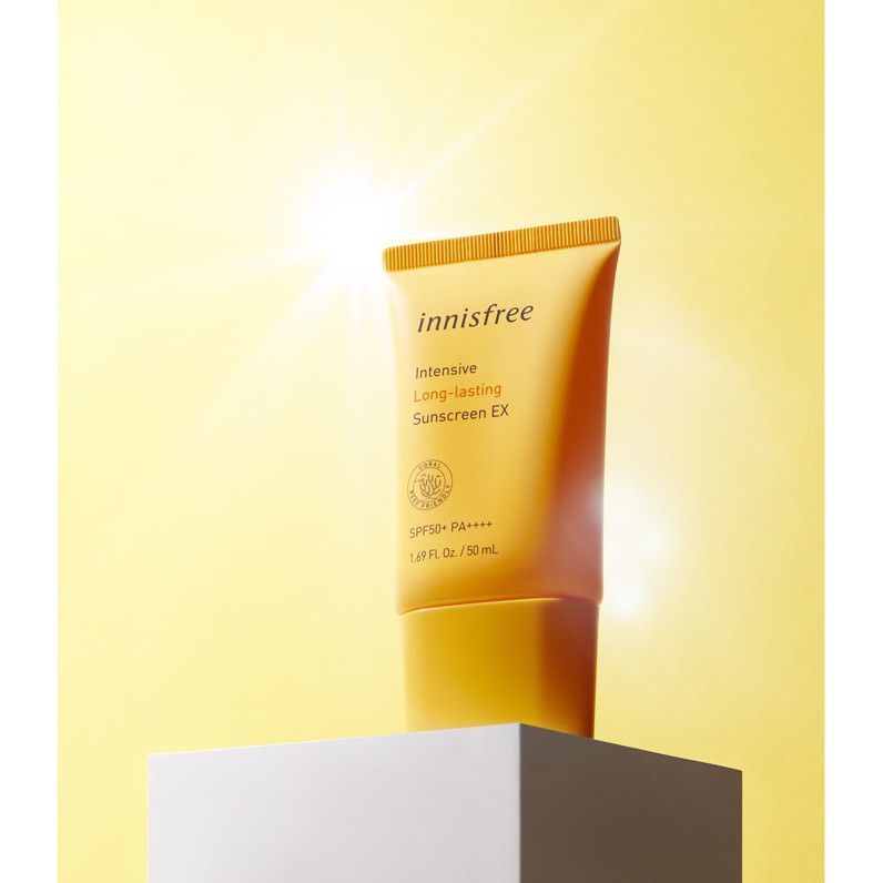 Kem chống nắng Innisfree Long Lasting Sunscreen EX về hàng SALE (Bill mua ảnh bên cạnh)
