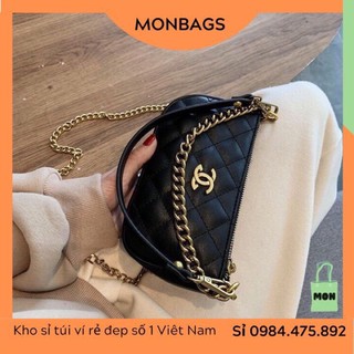 Túi Kẹp Nách Dây Xích 3 Dây Kẹp Nách Đeo Chéo Tiện Lợi MonBags