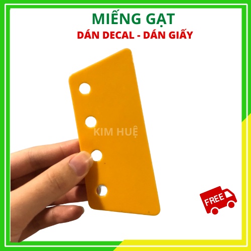 Miếng gạt nhựa hỗ trợ dán decal, giấy dán tường, giấy dán kính chuyên dụng - Kim Huệ Decor