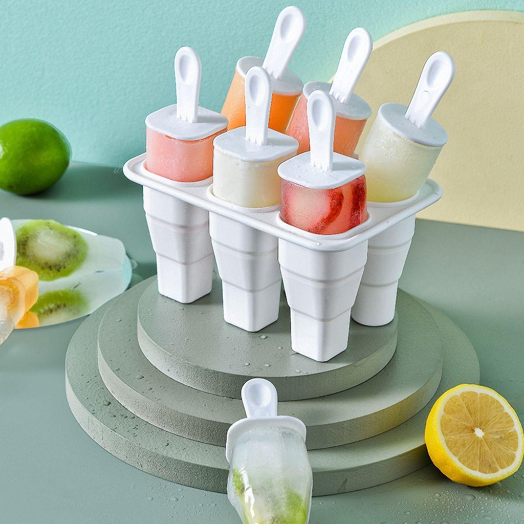 JARRED Khuôn Silicone Làm Kem Que Thủ Công Dễ Tháo Rời Tiện Dụng