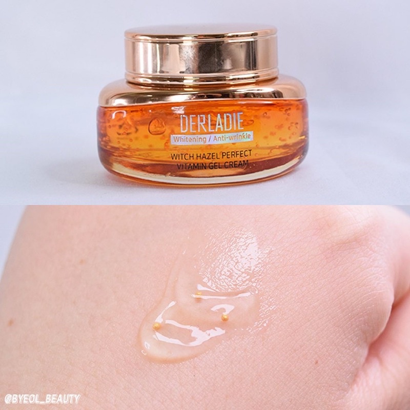 Kem dưỡng gel giảm thâm làm đầy sẹo rỗ Derladie witch hazel perfect vitamin gel cream