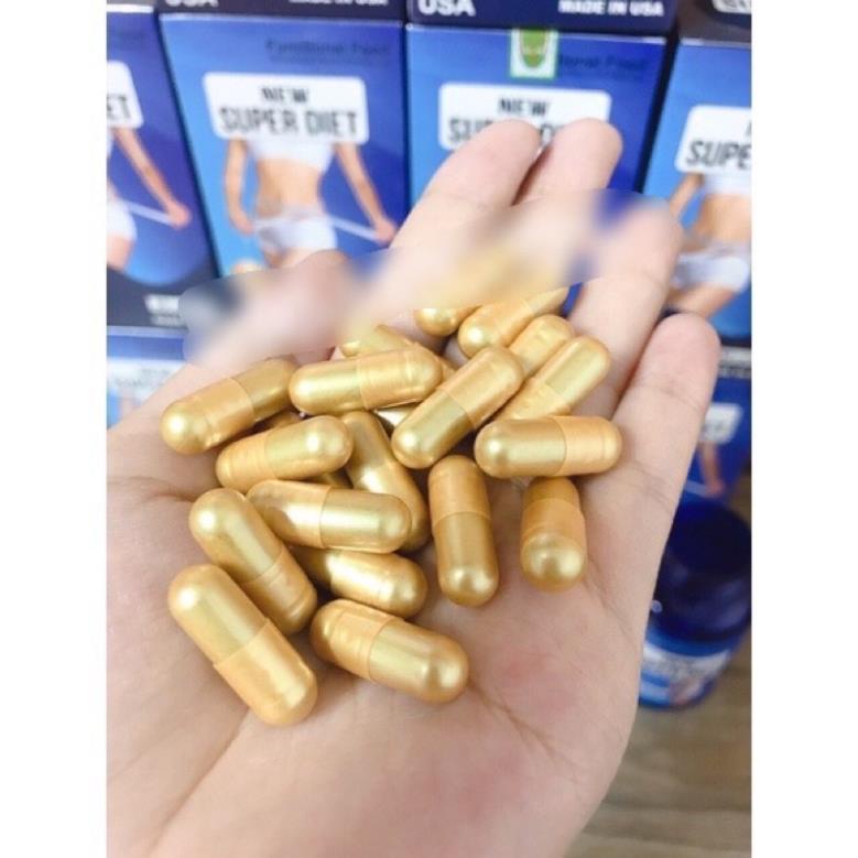 VIÊN UỐNG GIẢM CÂN NEW SUPER DIET 30v của Mỹ- phù hợp cả cơ địa béo lâu năm, khó giảm