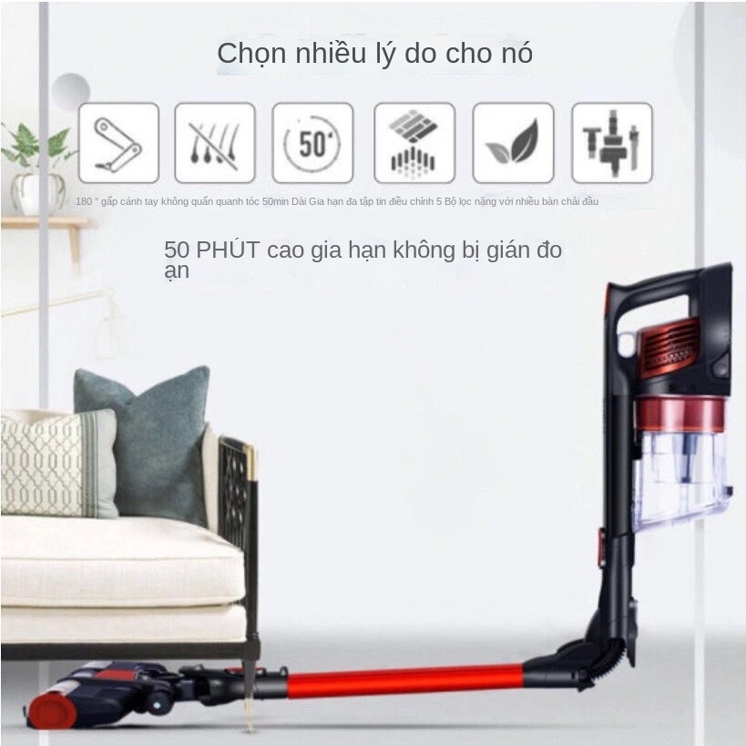 Máy hút bụi cầm tay Shark Folding không dây X3 Ngoài bọ ve, khả năng loại bỏ bụi im lặng công suất cao không chiếm không