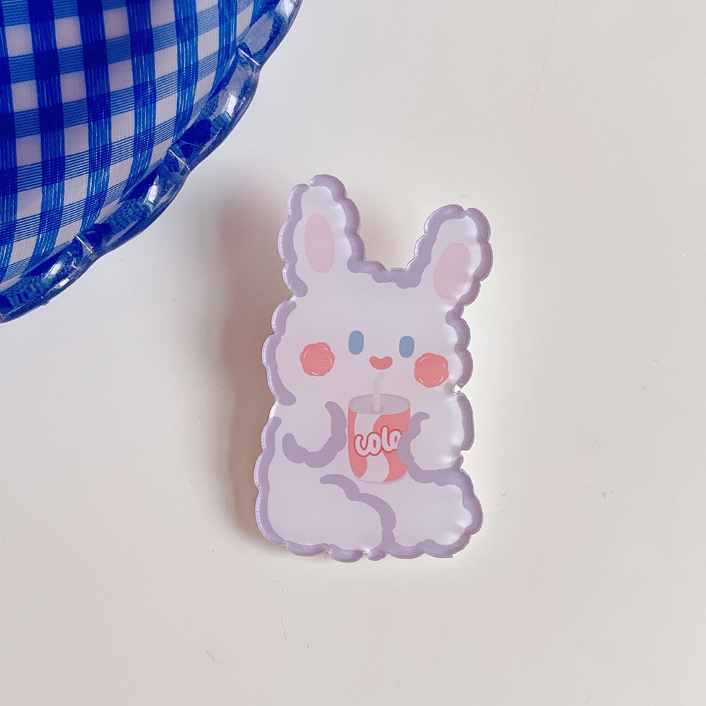 Set 3 sticker cute pin cài áo phụ kiện trang trí túi xách balo MEOW STORE MK03