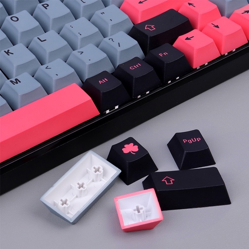 Set Keycap GMK 8008 PBT Cherry 129 Phím Cho Bàn Phím Cơ