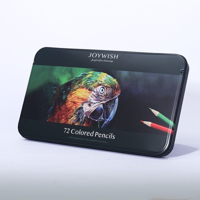 Hộp bút chì màu khô cao cấp COLOR PENCIL JOSEPH 72 màu hộp thiếc