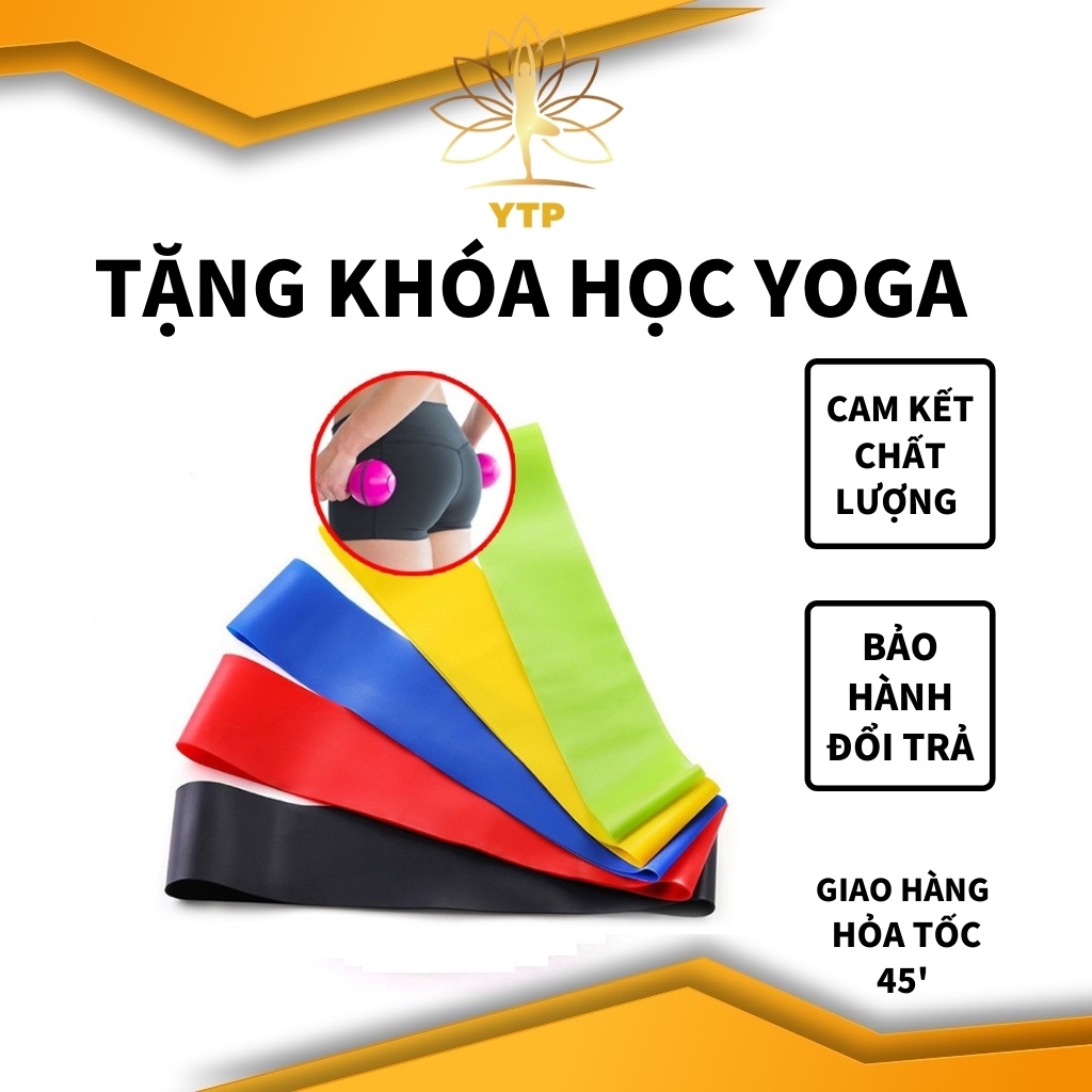 Dây Cao Su Kháng Lực Mini Band Tập Squat ❤️️ Đồ Dùng Thể Thao Tại Nhà Đa Năng ❤️️ Vòng Cao Su Đàn Hồi Kháng Lực GKK