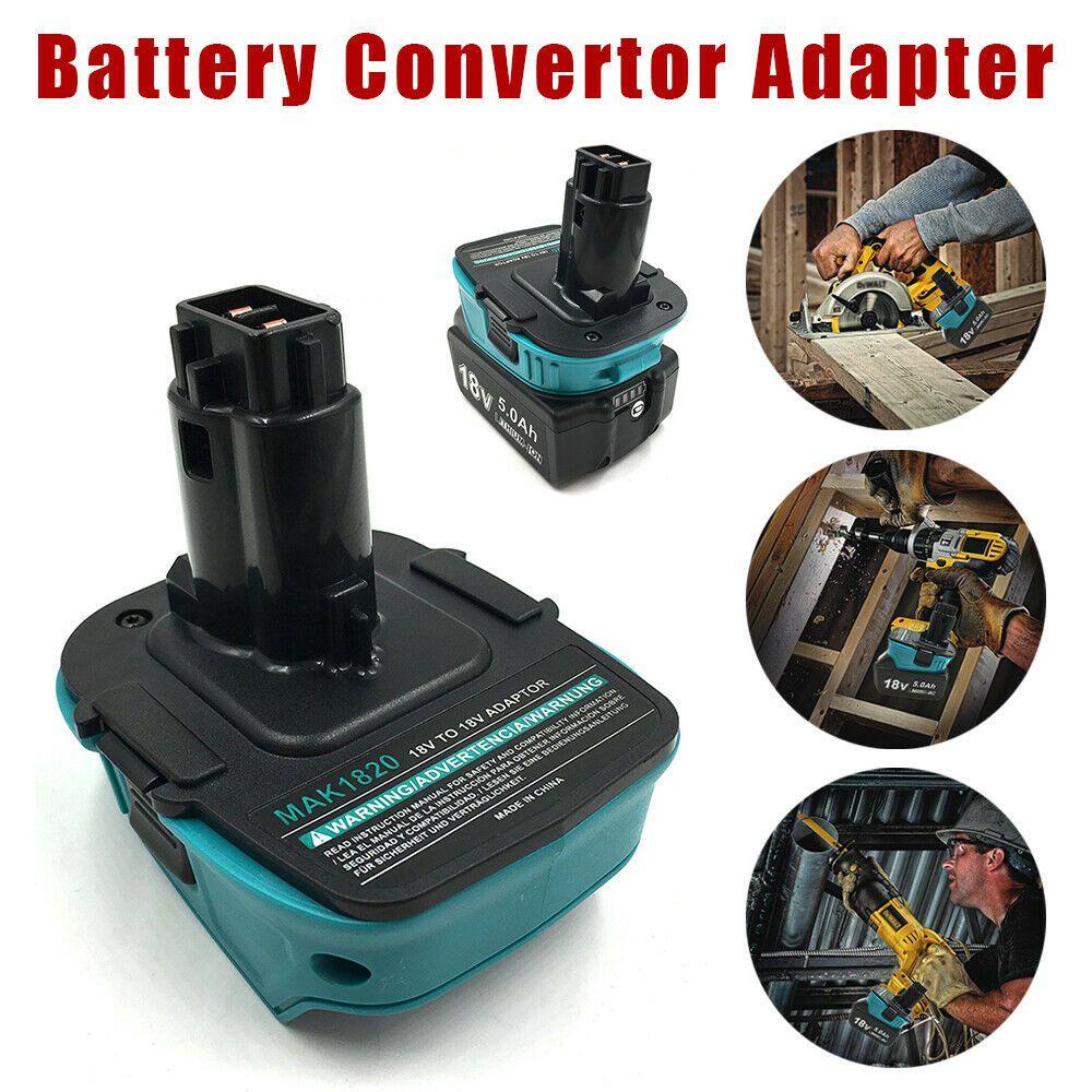 BTLIMER Bộ Chuyển Đổi Pin Li-ion MAK1820 Cho Makita BL 18V Sang Dewalt NI-CD / NI-MH 18V