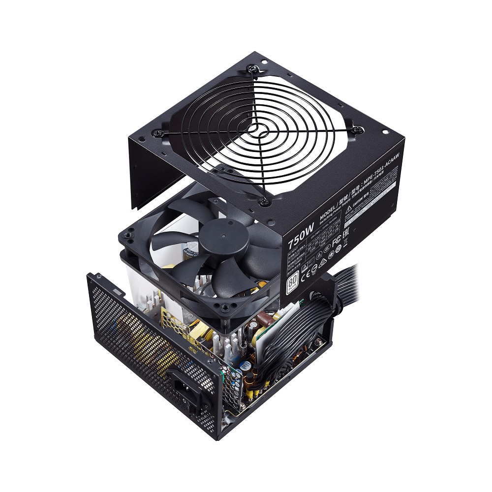 Nguồn máy tính công suất thực Cooler Master MWE White V2-230V 650W/700W/750W - Hàng Chính Hãng - Bảo hành 36 tháng