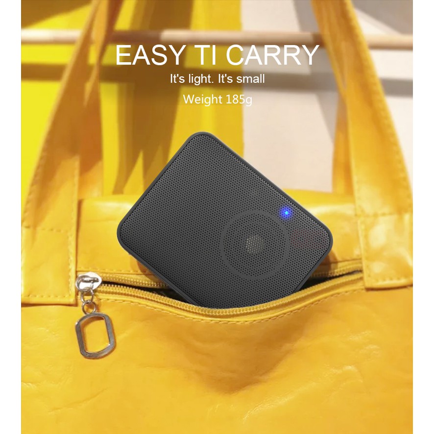 Loa Không Dây Mini WB1 | Bluetooth 5.0 | Chống nước IPX7 | Âm Siêu Trầm
