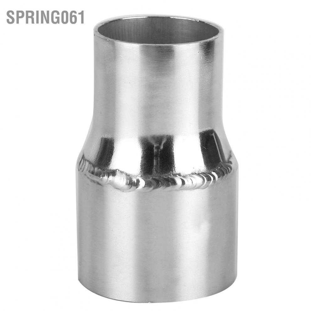 Spring061 Universal Exhaust Tip Adapter Coupling Connector Reducer Pipe Aluminum 2.5in OD to 2in