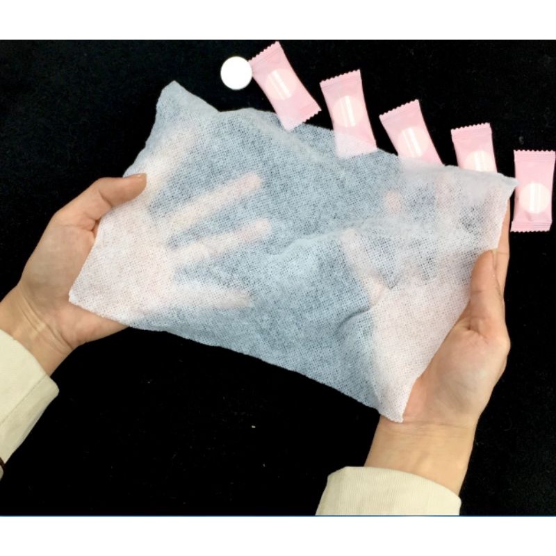 combo 25 viên khăn nén du lịch,,,