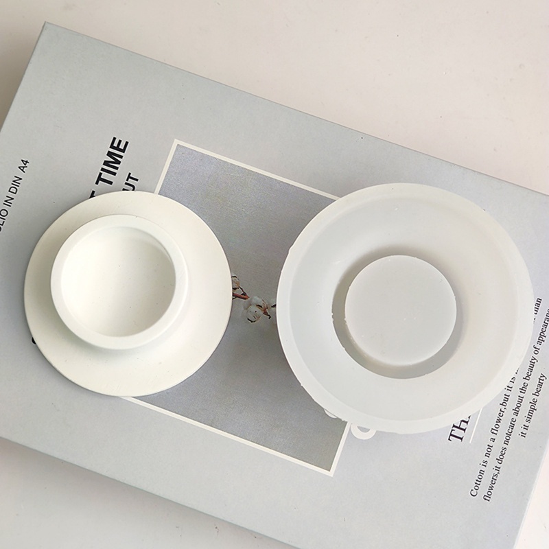 Khuôn Silicone Làm Giá Đỡ Pha Lê Hình Trụ