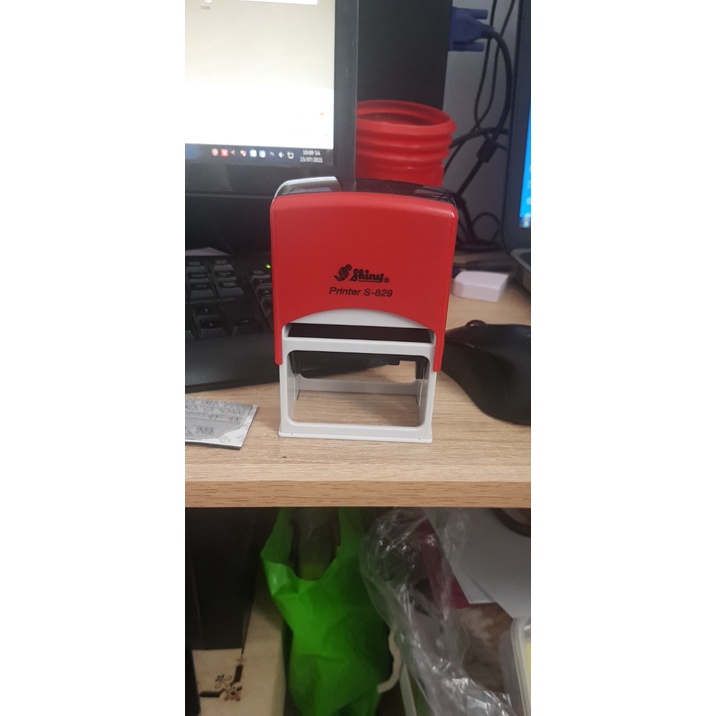 Mộc dấu đóng bao bì giấy nhựa con dấu đóng bao bì nilong