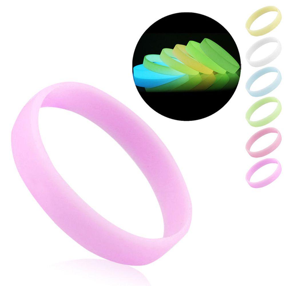 Vòng Tay Cao Su Silicone Phát Quang Thời Trang