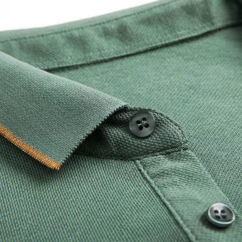 Áo Thun POLO Tay Ngắn Dáng Rộng Thêu Họa Tiết Thời Trang Mùa Hè Cho Nam