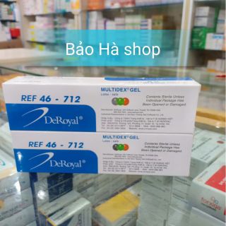 Multidex gel nhanh chóng làm lành vết thương trên da