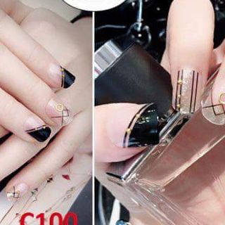 Móng tay giả đính đá
