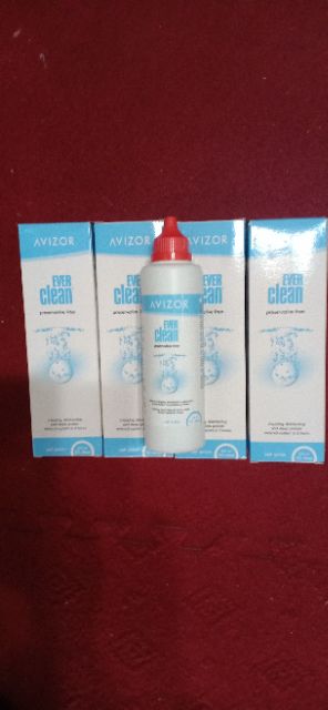 Nước ngâm rửa protein kính áp tròng Avizor ever clean