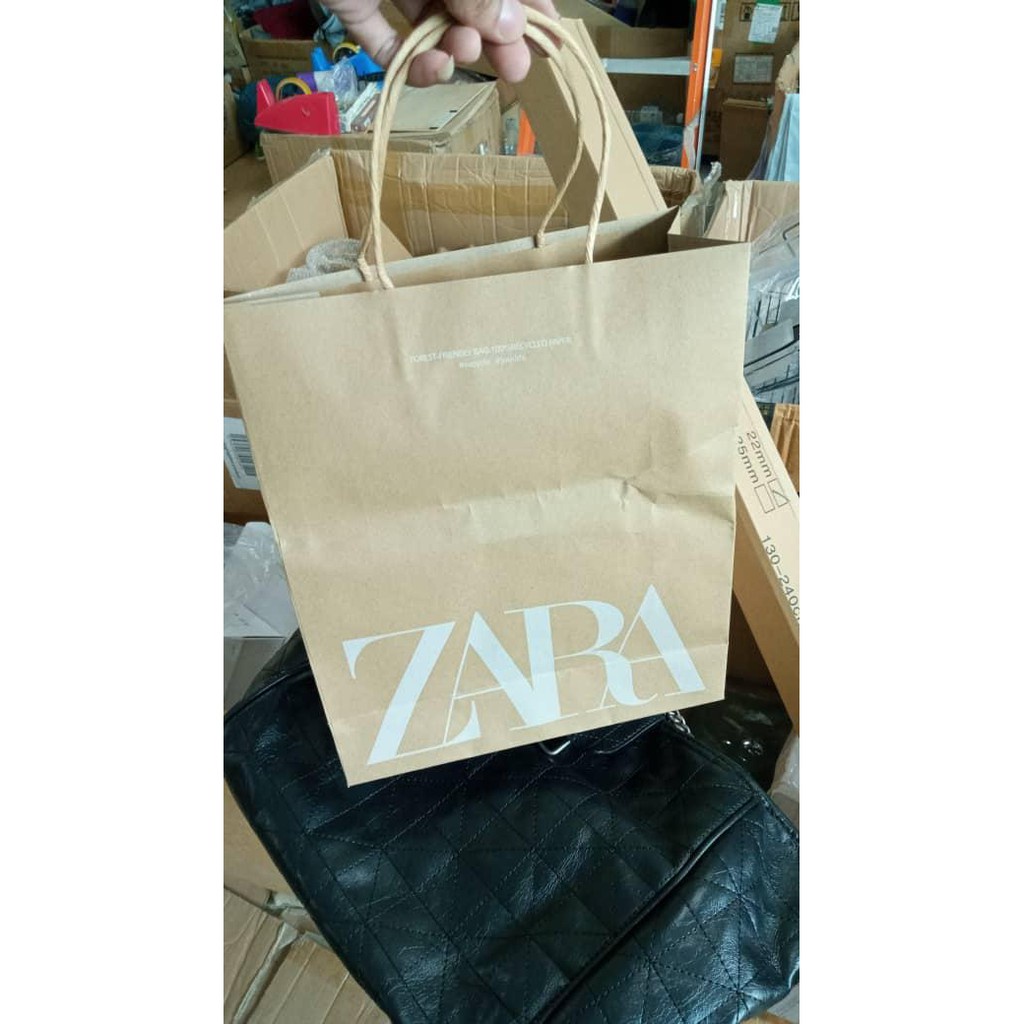 Túi Đeo Vai Cỡ Lớn Phối Dây Xích Thời Trang Zara