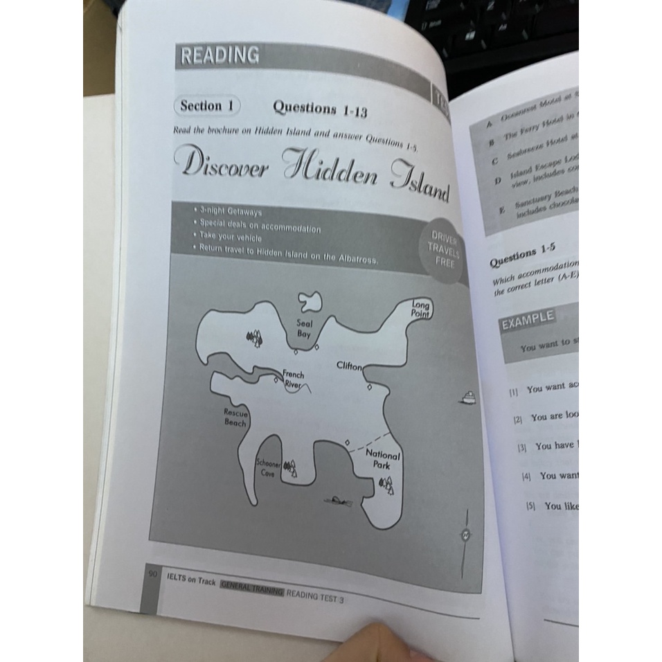 Sách - Ielts on Track Test Practice Academic , General Training ( Nhân Trí Việt )