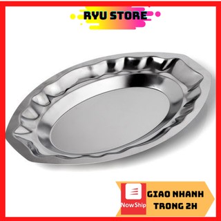Dĩa hột xoài inox ❤️𝑭𝑹𝑬𝑬𝑺𝑯𝑰𝑷❤️Dĩa inox làm bò né cao cấp không gỉ loại dày