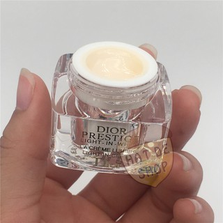 Dior kem dưỡng ẩm tái tạo trắng da prestige light - in - white 5ml