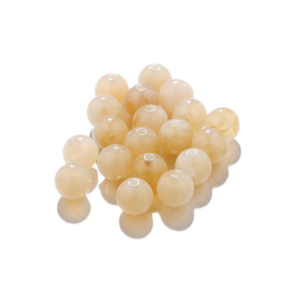 St.kunkka Hạt acrylic Hạt giả đá cho đồ trang sức thủ công 50 cái 6mm