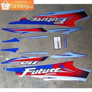 Tem xe máy Future 1 - màu mực 3 lớp