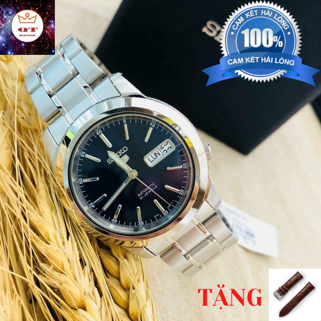 Đồng Hồ Nam Chính Hãng SEIKO 5 Blue Steel - SNKE51K1 Tặng Kèm Dây Da Cao Cấp