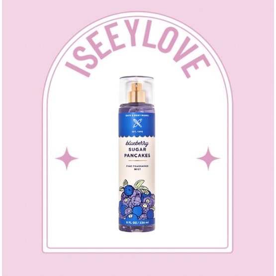 BLUEBERRY SUGAR PANCAKES - Xịt Thơm Body Mist Dưỡng Thể Toàn