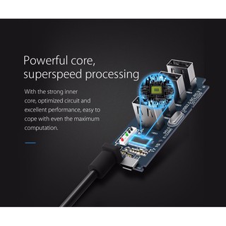 Bộ chia USB 4 cổng Orico W5P