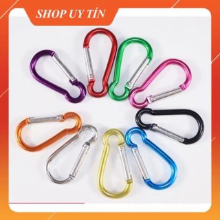 [SALE 1K] 1K - Móc Khóa Nhôm Carabiner V1-  Giao Đúng Hàng Như Ảnh