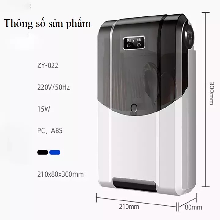 MÁY SẤY VÀ KHỬ KHUẨN ĐŨA THÌA CÓ ĐỦ BỘ SẠC CAO CẤP, TRÁNH ẨM MỐC, BẢO VỆ SỨC KHỎE GIA ĐÌNH