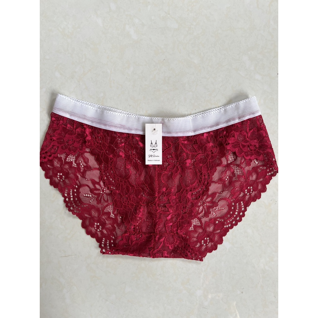 Combo 10 quần lót ren nữ sexy gợi cảm nhiều màu freesize 45-65kg