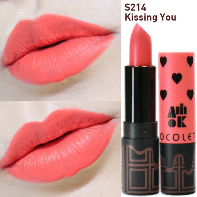 Son Lì Dưỡng Ẩm AMOK Lovefit Chocolate Lipstick - 4g