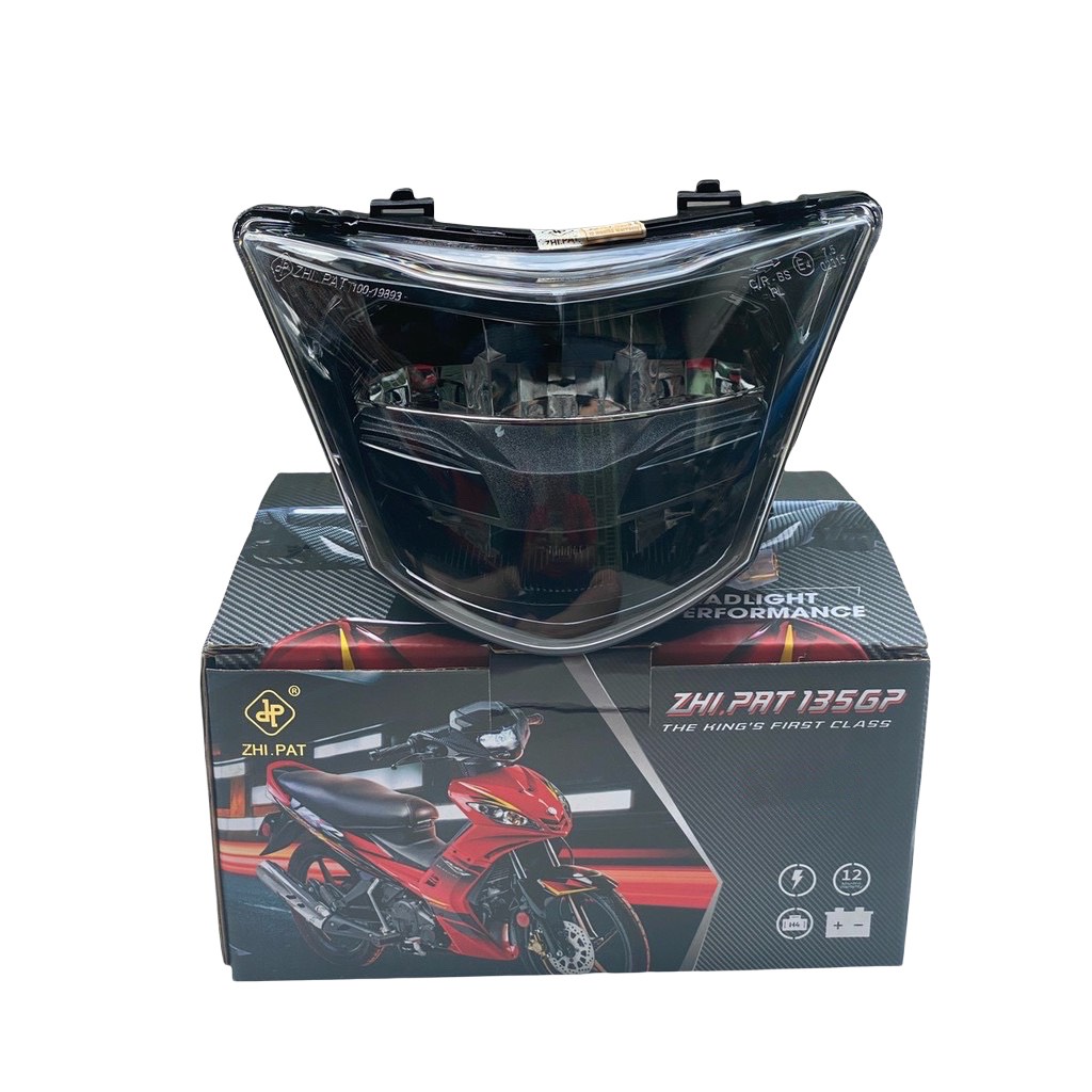 Đèn pha led 2 tầng Exciter 135GP 4S (2005 - 2010) chính hãng ZHIPAT màu đen