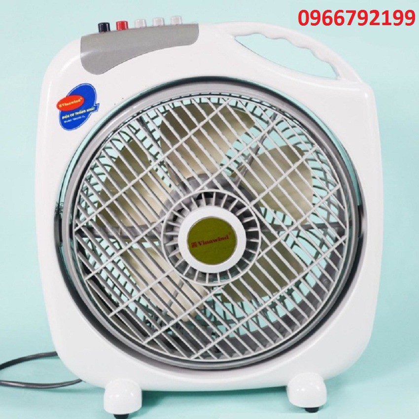 Quạt hộp Quạt tản cánh Vinawind Điện Cơ Thống Nhất QH-300LP / QH-350LP có rơ le tự ngắt khi đổ quạt
