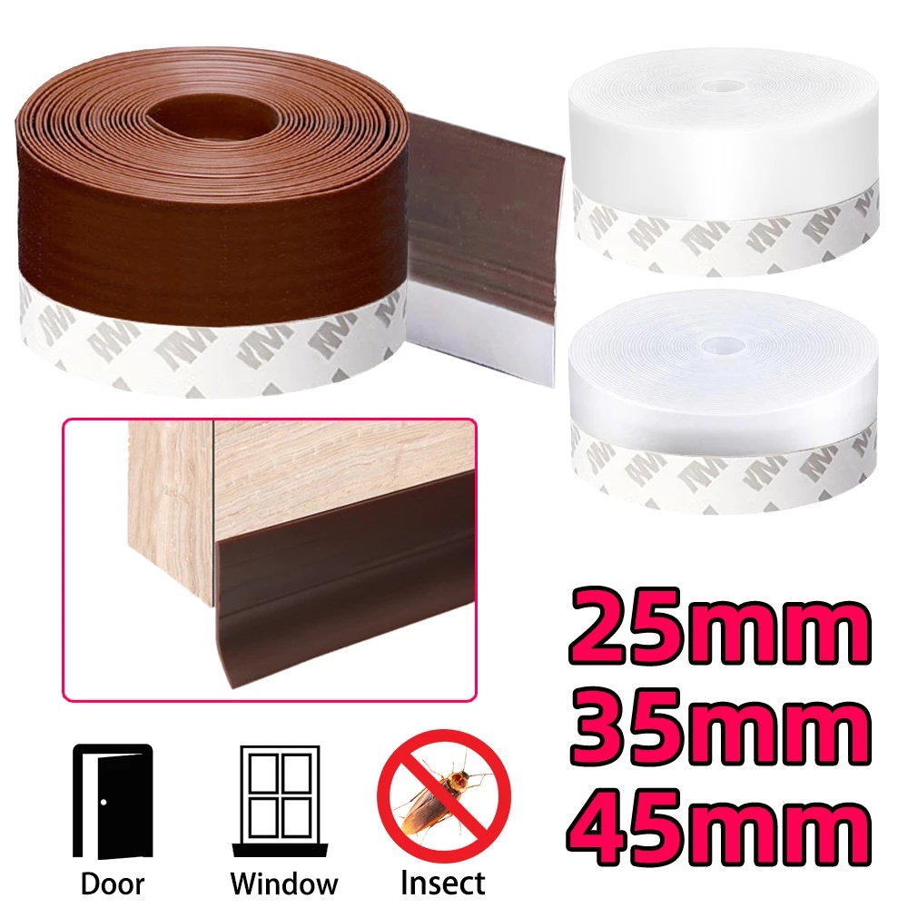 Cuộn Băng Keo Cao Su 3M Dán Viền Kính Chắn Gió Chống Bụi