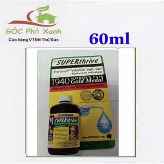 Superthrive chai 60ml 100% nhập từ Mỹ bổ sung 50 hóoc-mon phá vỡ chậm phát triển của cây