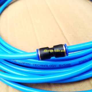 Kết nối nhanh dây phun sương 8mm - nối ống phun sương 8mm