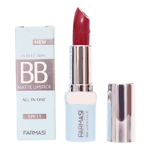 [Date 01/2023] Son Môi BB Matte SPF15 Farmasi 4gr - Đỏ Cherry - (1919LIP04) | BigBuy360 - bigbuy360.vn