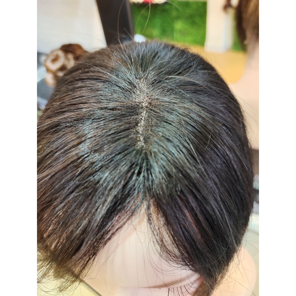 [Mã BMBAU300 giảm 7% đơn 499K] Tóc Mái Hói Phủ Đỉnh Hai Mái 30cm WINA 360 Mh-004 Chẻ Ngôi Như Thật