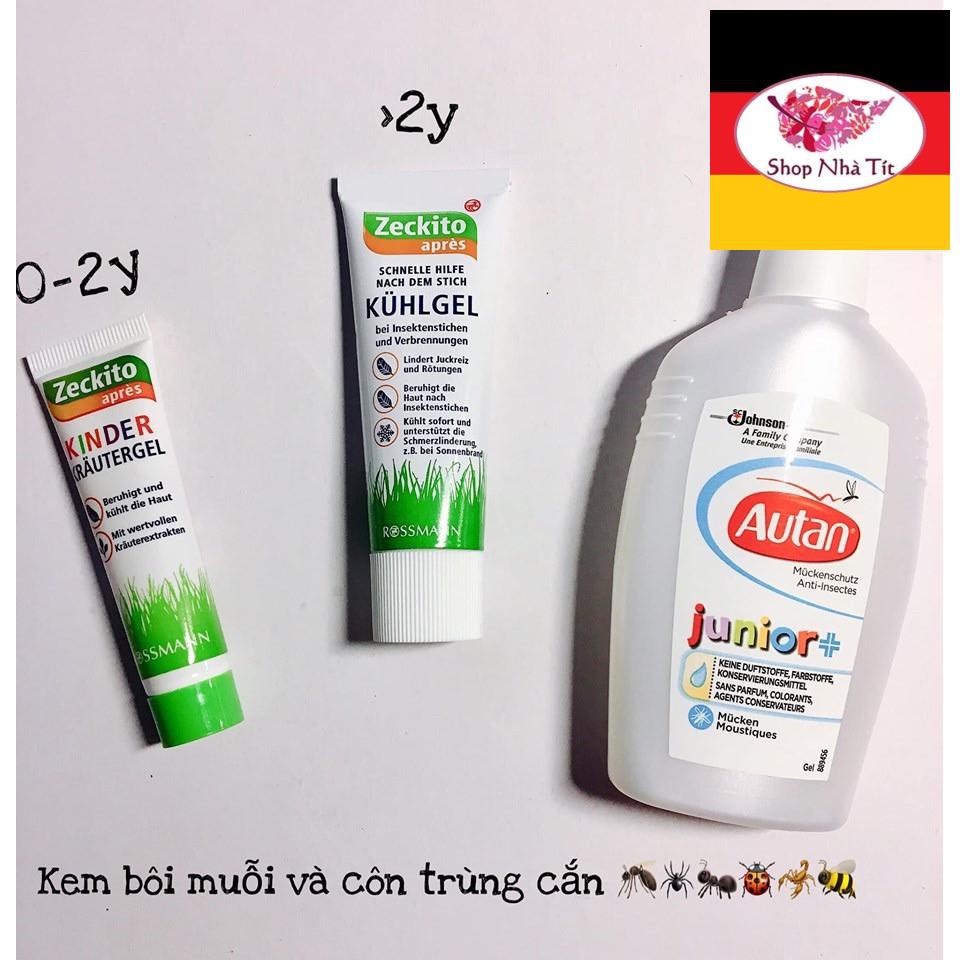 Kem bôi vết muỗi đốt và côn trùng cắn cho bé - (hàng nội địa Đức)