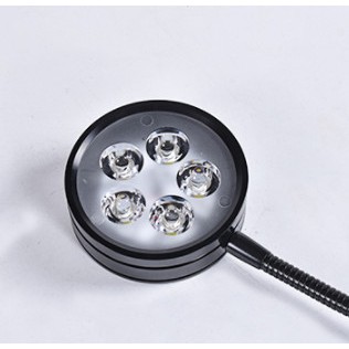 Đèn led để bàn đế gỗ cho hồ thuỷ sinh, hồ bán cạn