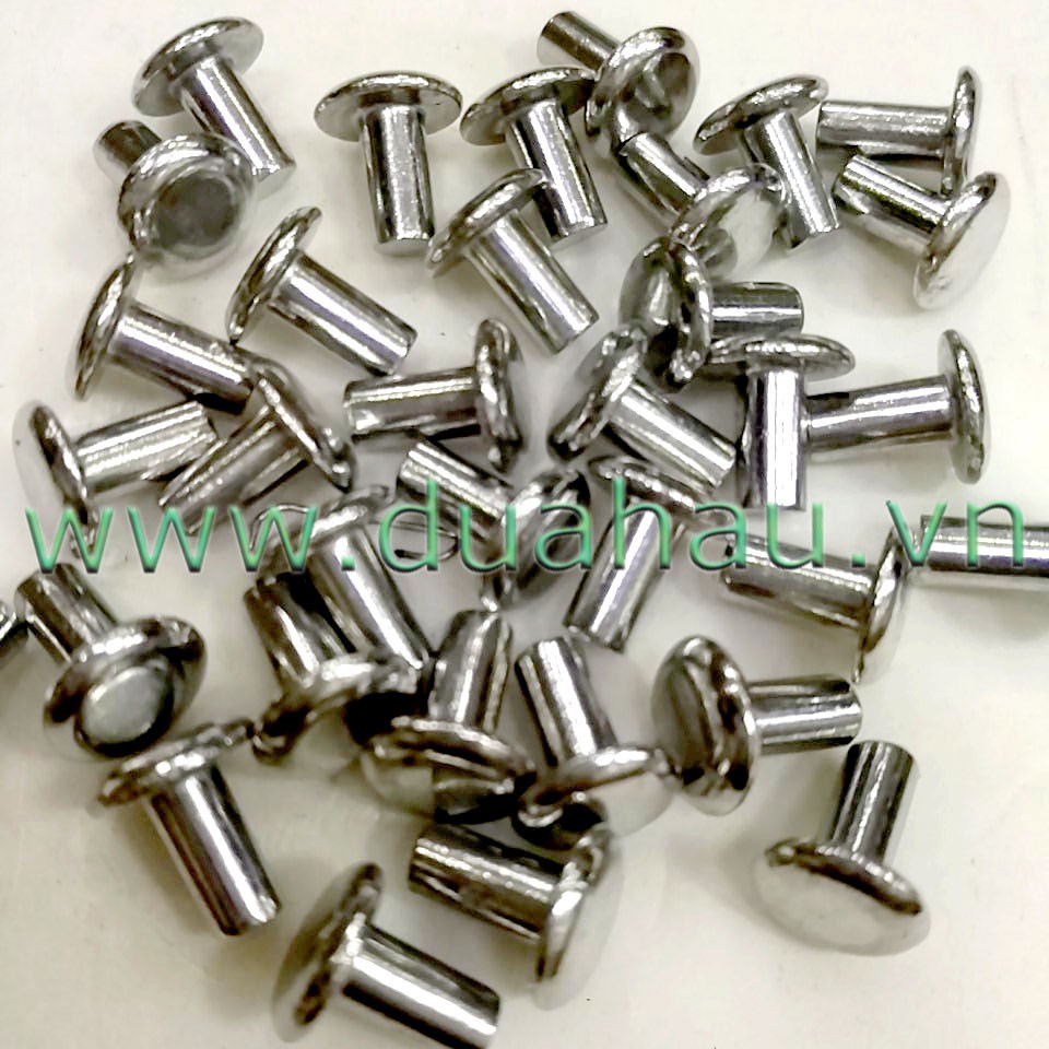 [500 gram] Đinh tán IV đặc ruột - màu BẠC - VN
