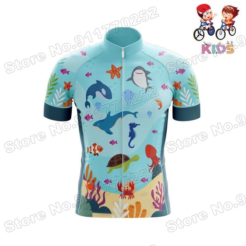 Bộ Quần Áo Chạy Xe Đạp Trẻ Em Thời Trang Năm 2021