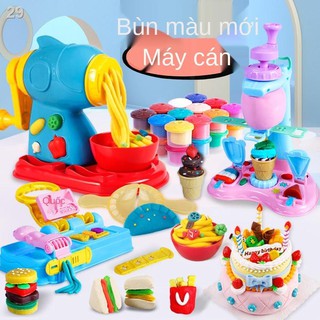 không -độc màu đất sét máy làm kem khuôn công cụ bộ đồ chơi trẻ em nhựa dẻo trai và gái