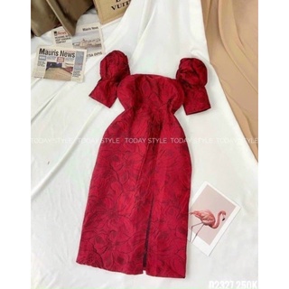 (SHOP nàng béo BIGSIZE 50kg đến 90kg ) đầm gấm đi tiệc sang trọng