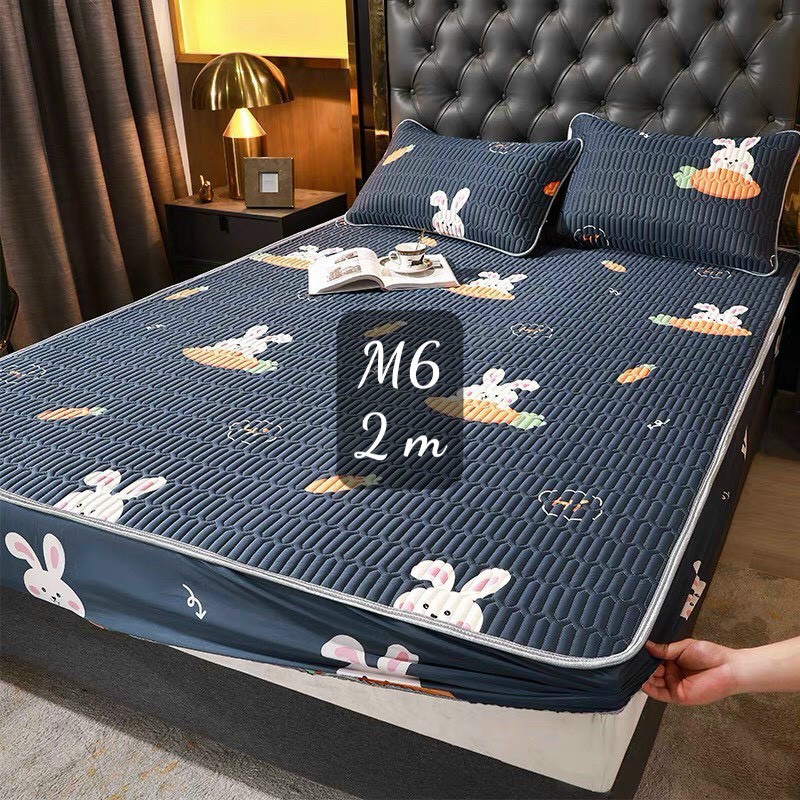 [ HÀNG LOẠI 1] Ga Điều Hòa Bo Chun Họa Tiết Ngộ Nghĩnh, Chất Mềm Mịn, Siêu Đẹp | BigBuy360 - bigbuy360.vn